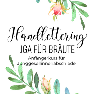 Handlettering Workshop JGA Dresdner Erlebniswelt