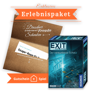 Escape Room+ für Teams Erlebnispaket Dresdner Erlebniswelt