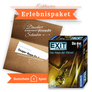 Escape Room+ für Teams Erlebnispaket Dresdner Erlebniswelt