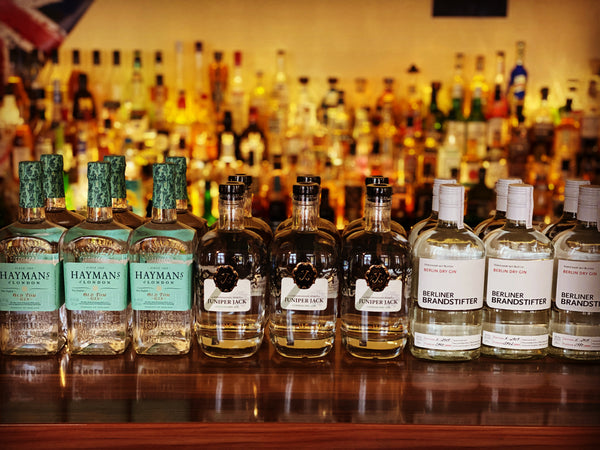 Gin and tonic tasting