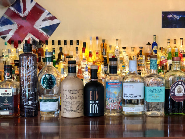 Gin and tonic tasting