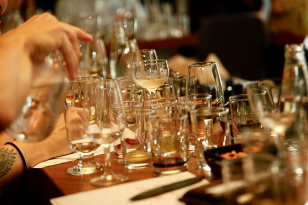 Gin and tonic tasting