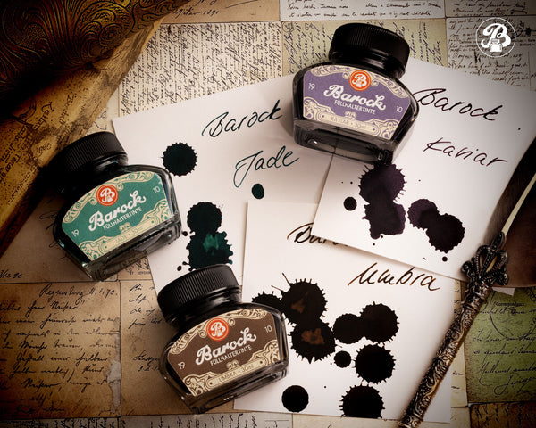 Baroque 1910 writing ink