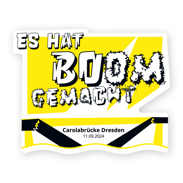 Erinnerungsmagnet "Carolabrücke"