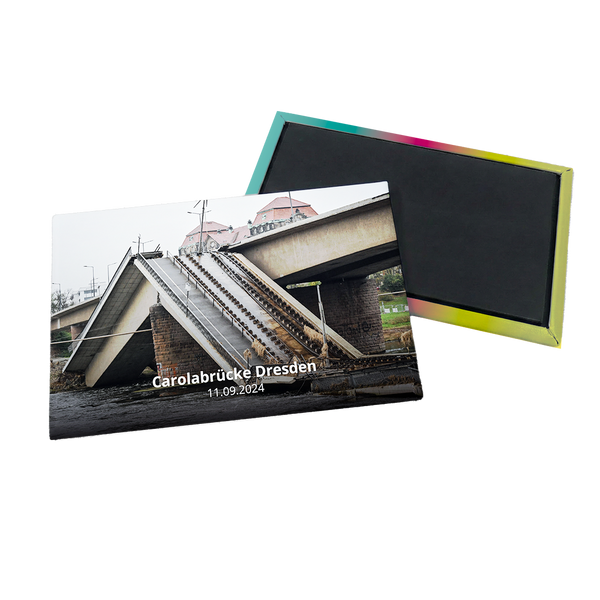 Erinnerungsmagnet "Carolabrücke"