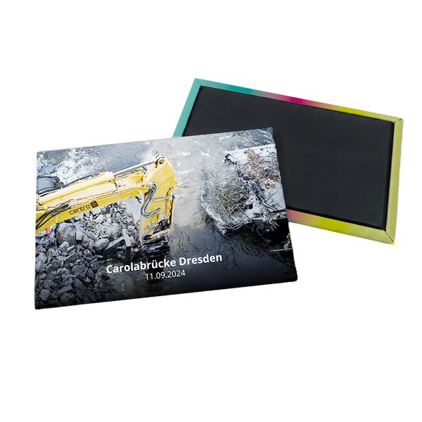 Erinnerungsmagnet "Carolabrücke"