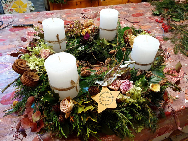 Kreativität, die bleibt – florale Workshops