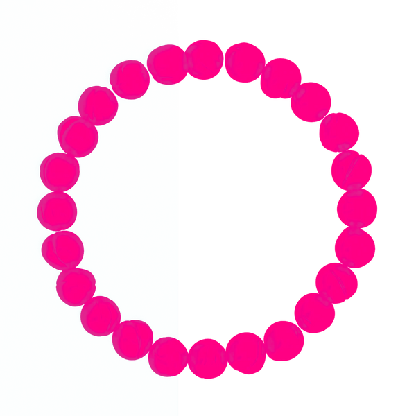 UV bead necklaces